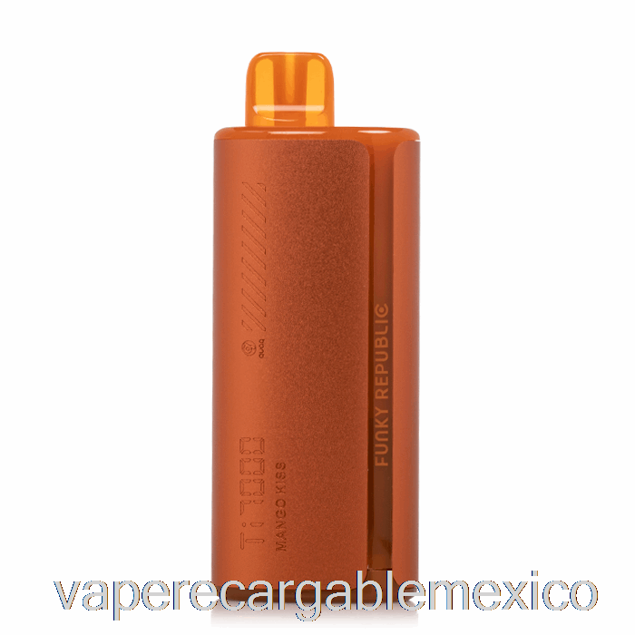 Vape Recargable Funky Lands Ti7000 Desechable Mango Kiss
